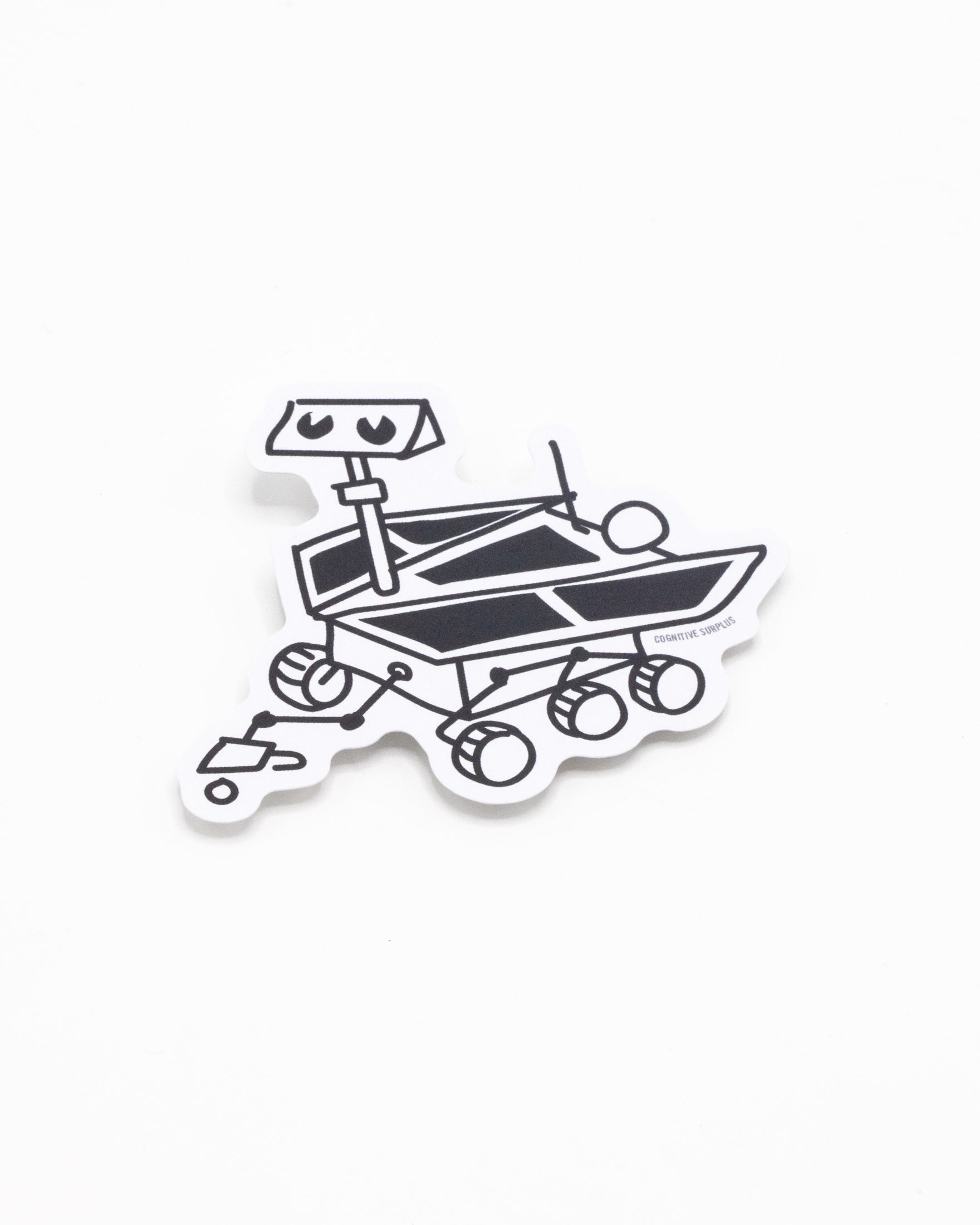 Opportunity Mars Rover Doodle Sticker