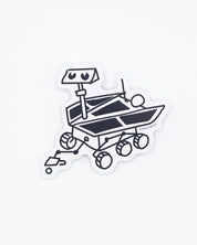 Opportunity Mars Rover Doodle Sticker