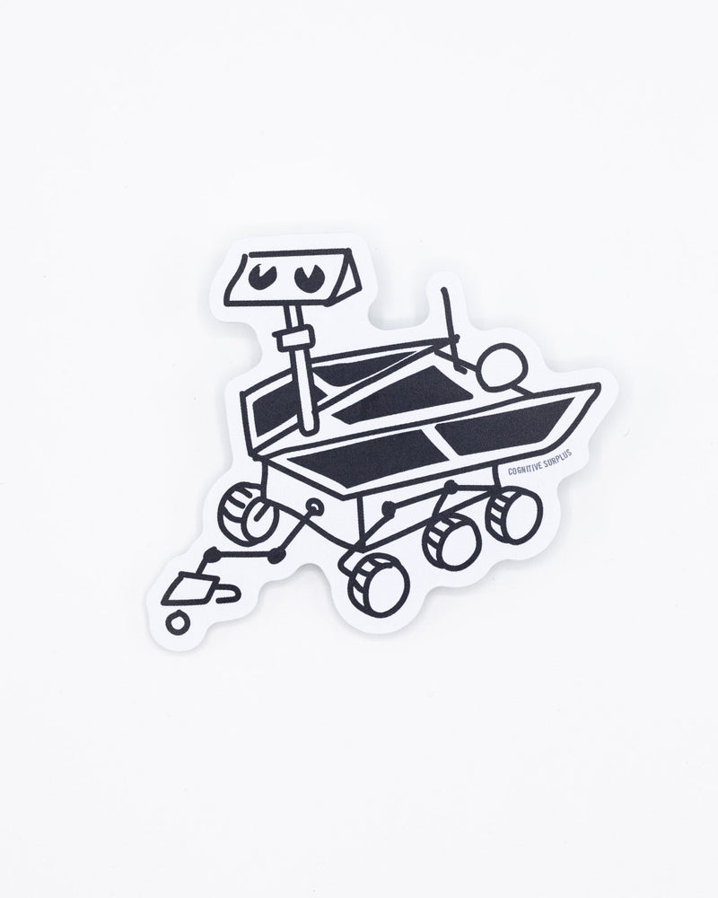 Opportunity Mars Rover Doodle Sticker