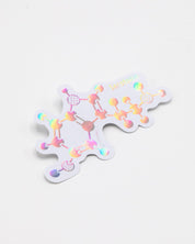 Serotonin: Happiness Molecule Sticker