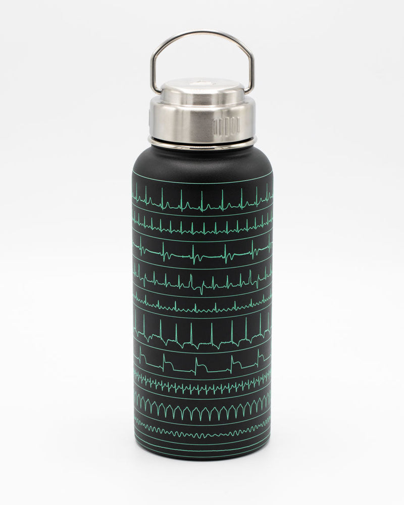 Heartbeat 32 oz Steel Bottle