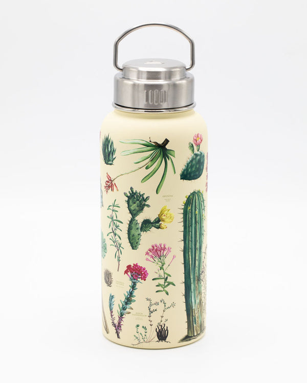 Succulents 32 oz Steel Bottle