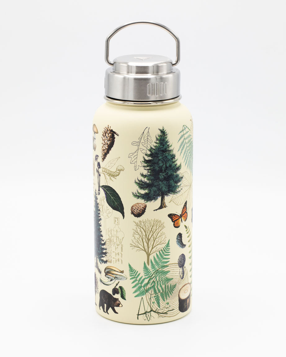 Woodland Forest 32 oz Steel Bottle