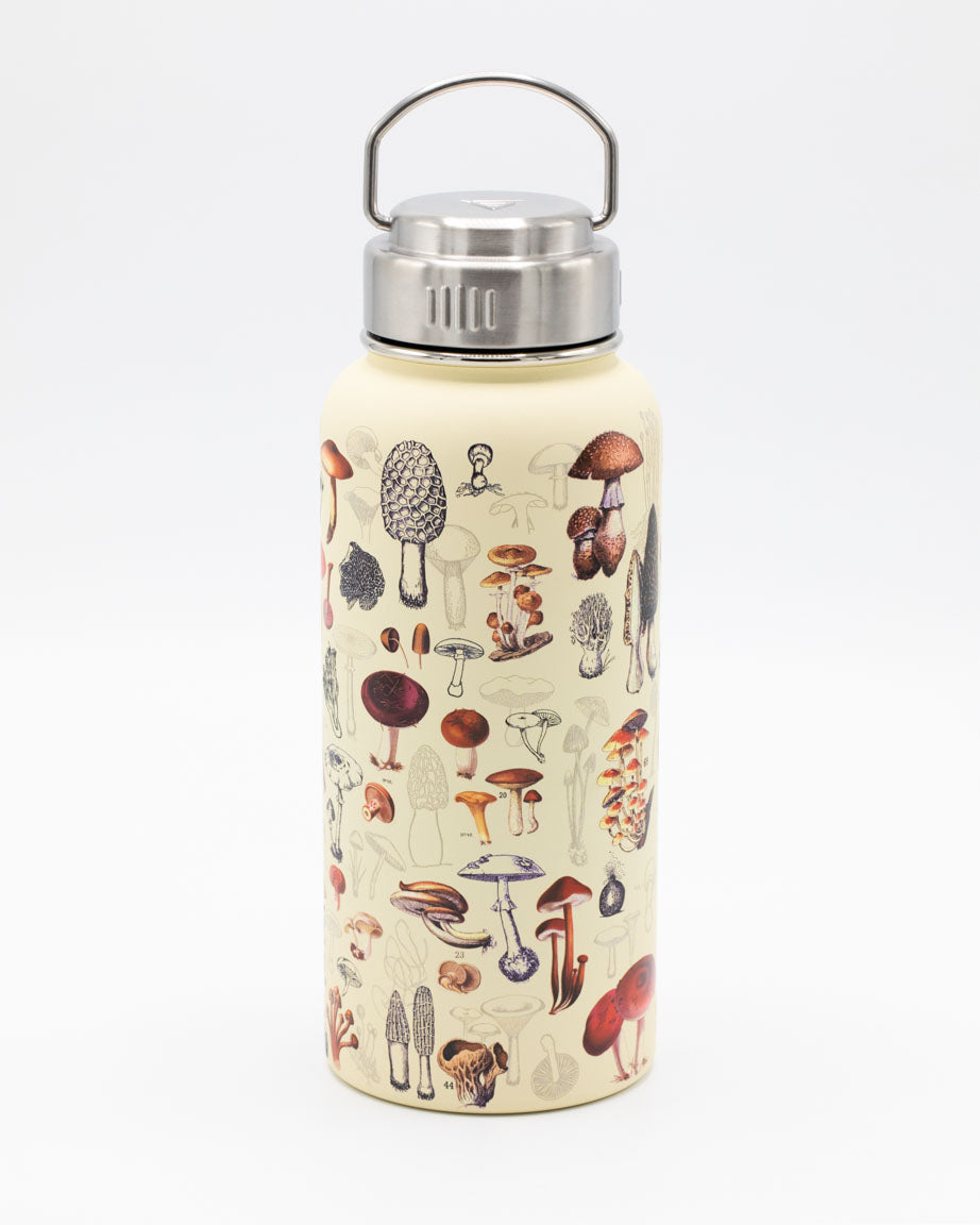 Mushrooms 32 oz Steel Bottle