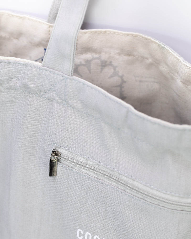 Architecture Canvas Shoulder Tote