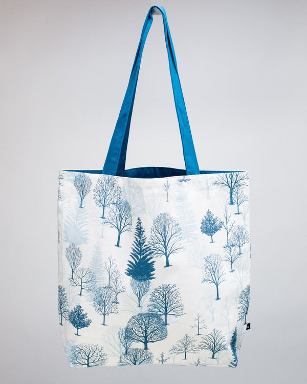 Trees & Branches Canvas Shoulder Tote