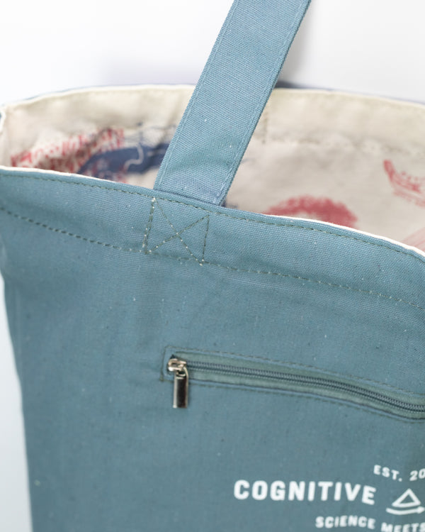 Optics + Sight Canvas Shoulder Tote