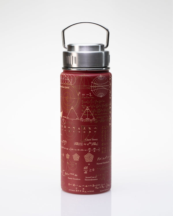 Equations that Changed the World 18 oz Steel Bottle