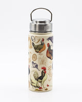 Poultry Science: Chickens 18 oz Steel Bottle