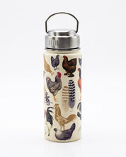 Poultry Science: Chickens 18 oz Steel Bottle