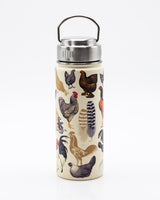 Poultry Science: Chickens 18 oz Steel Bottle