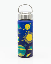 Retro Space 18 oz Steel Bottle