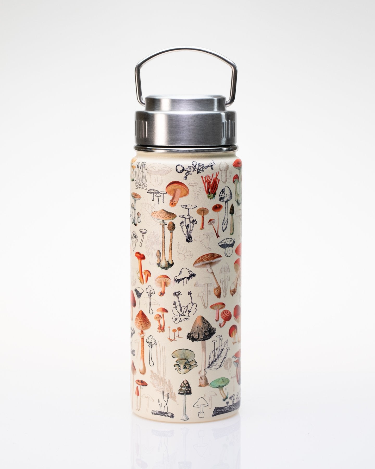 Mushrooms 18 oz Steel Bottle