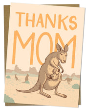 Thanks Mom! Kangaroo Card