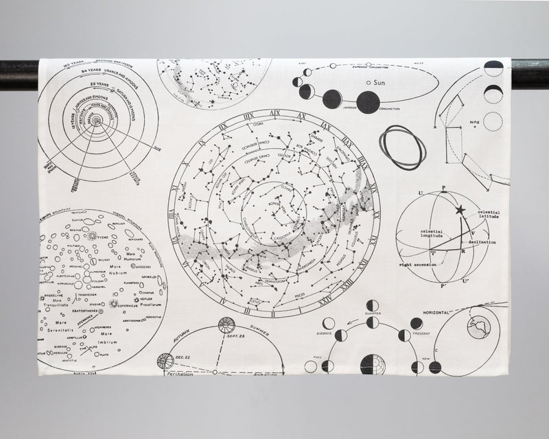 Astronomy Printed Tea Towel