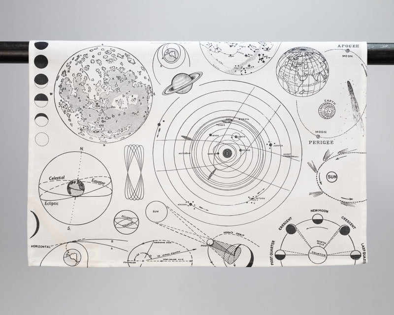 Astronomy Printed Tea Towel