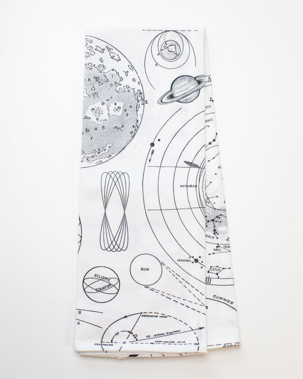 Astronomy Printed Tea Towel