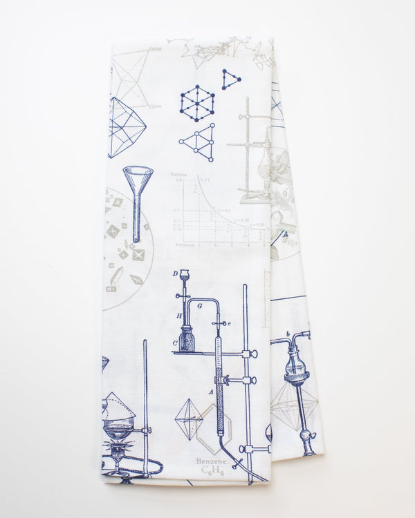 Chemistry Printed Tea Towel