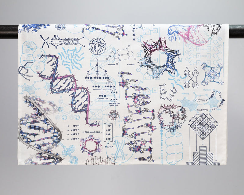 Genetics & DNA Printed Tea Towel