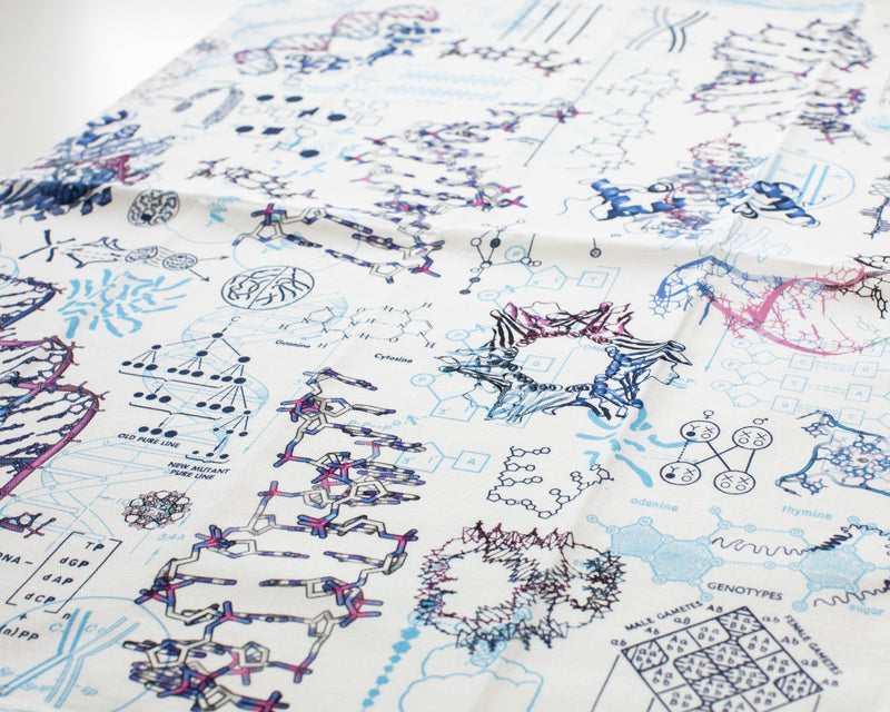 Genetics & DNA Printed Tea Towel