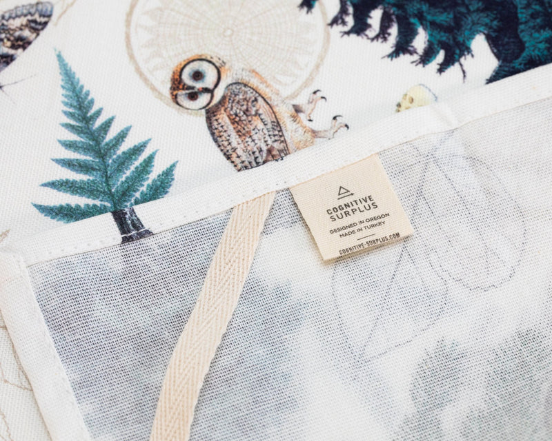 Forest Printed Tea Towel