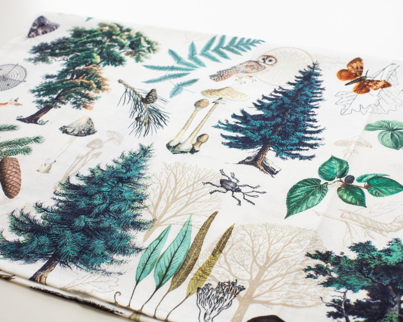 Forest Printed Tea Towel