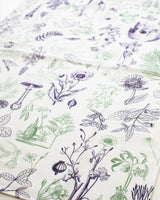 Poisonous Plants Printed Tea Towel