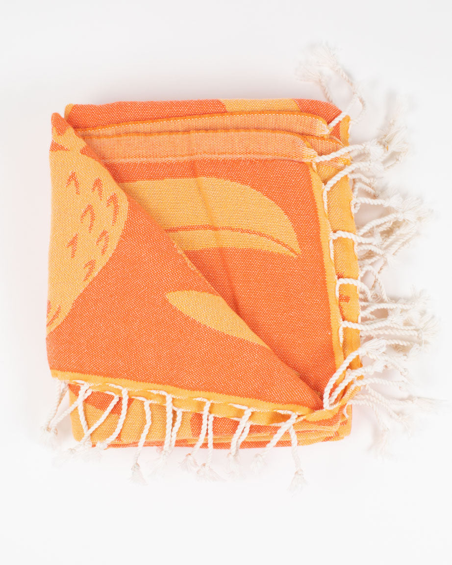 Feathered Friends: Ornithology Turkish Towel