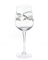 Genetics: DNA Replication Stemmed Wine Glass