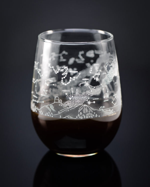 Night Sky Wine Glasses (Pair)