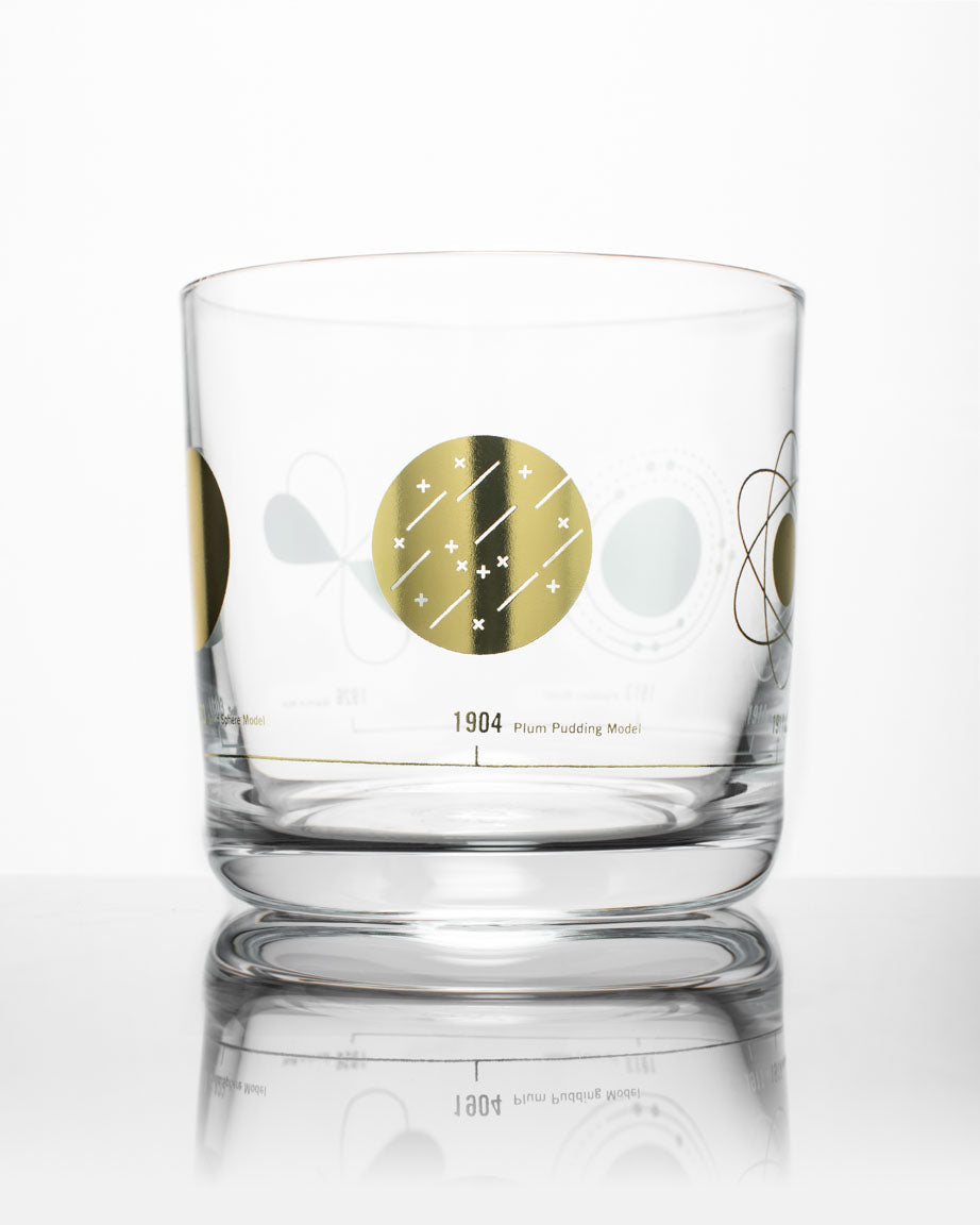 Atomic Models Whiskey Glass