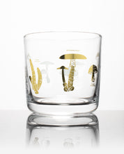 Poisonous Mushrooms Whiskey Glass