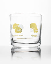 Hominid Skulls Whiskey Glass