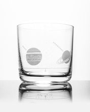 Solar System Whiskey Glass