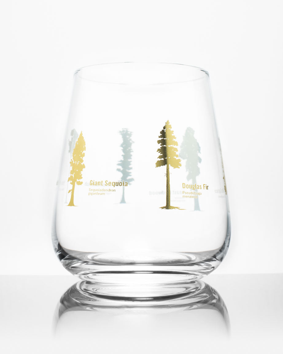 Forest Giants Wine Glass