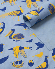 Retro Ornithology Wrapping Paper