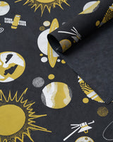 Retro Space Wrapping Paper