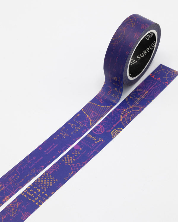 Equations That Changed the World Washi Tape