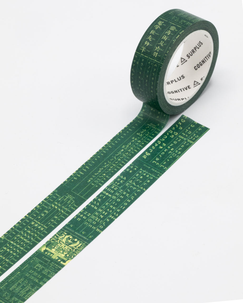 Linguistics Washi Tape