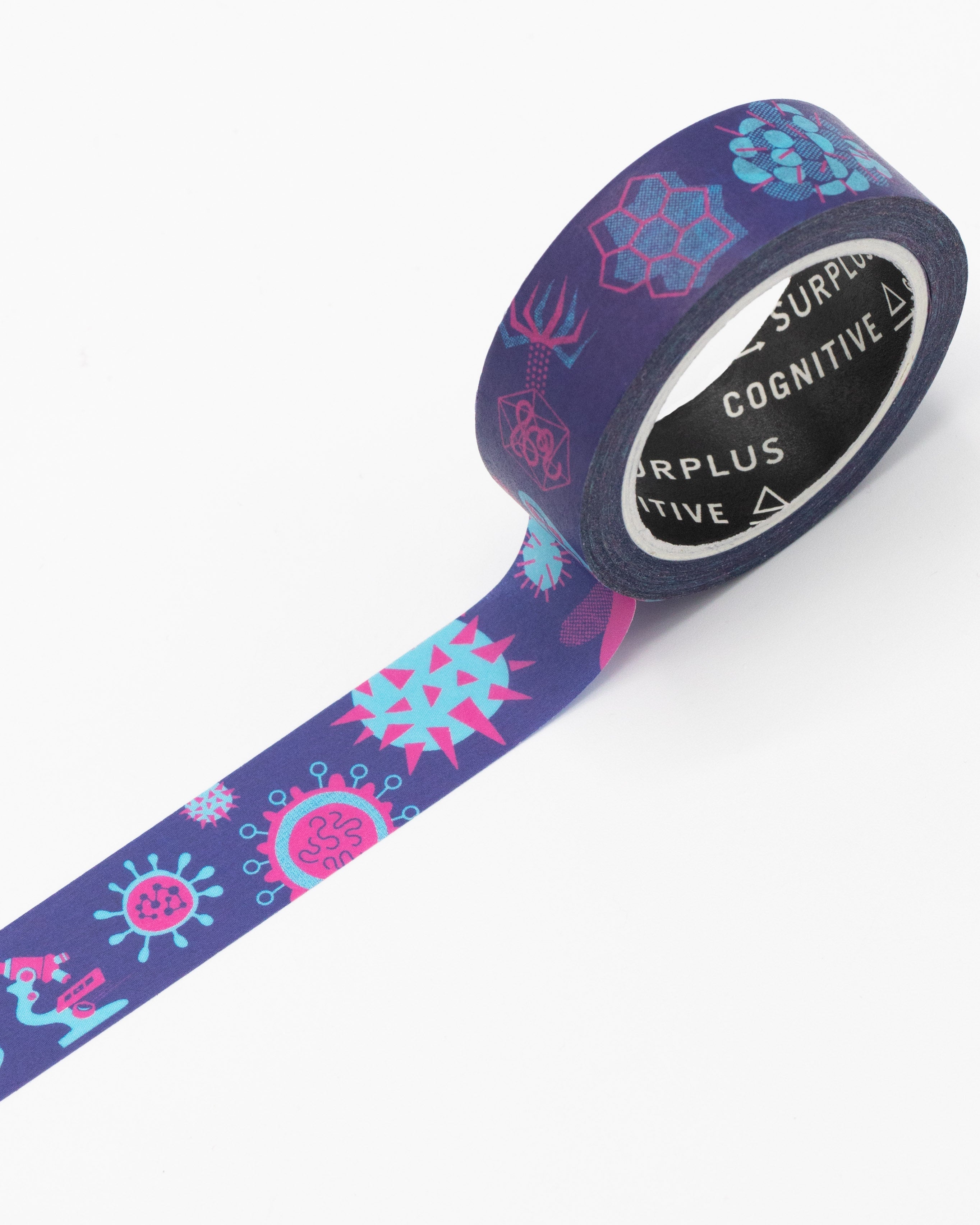 Retro Microbiology Washi Tape