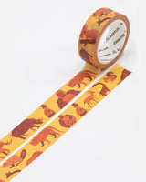Retro Mammals Washi Tape