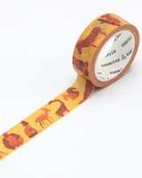 Retro Mammals Washi Tape