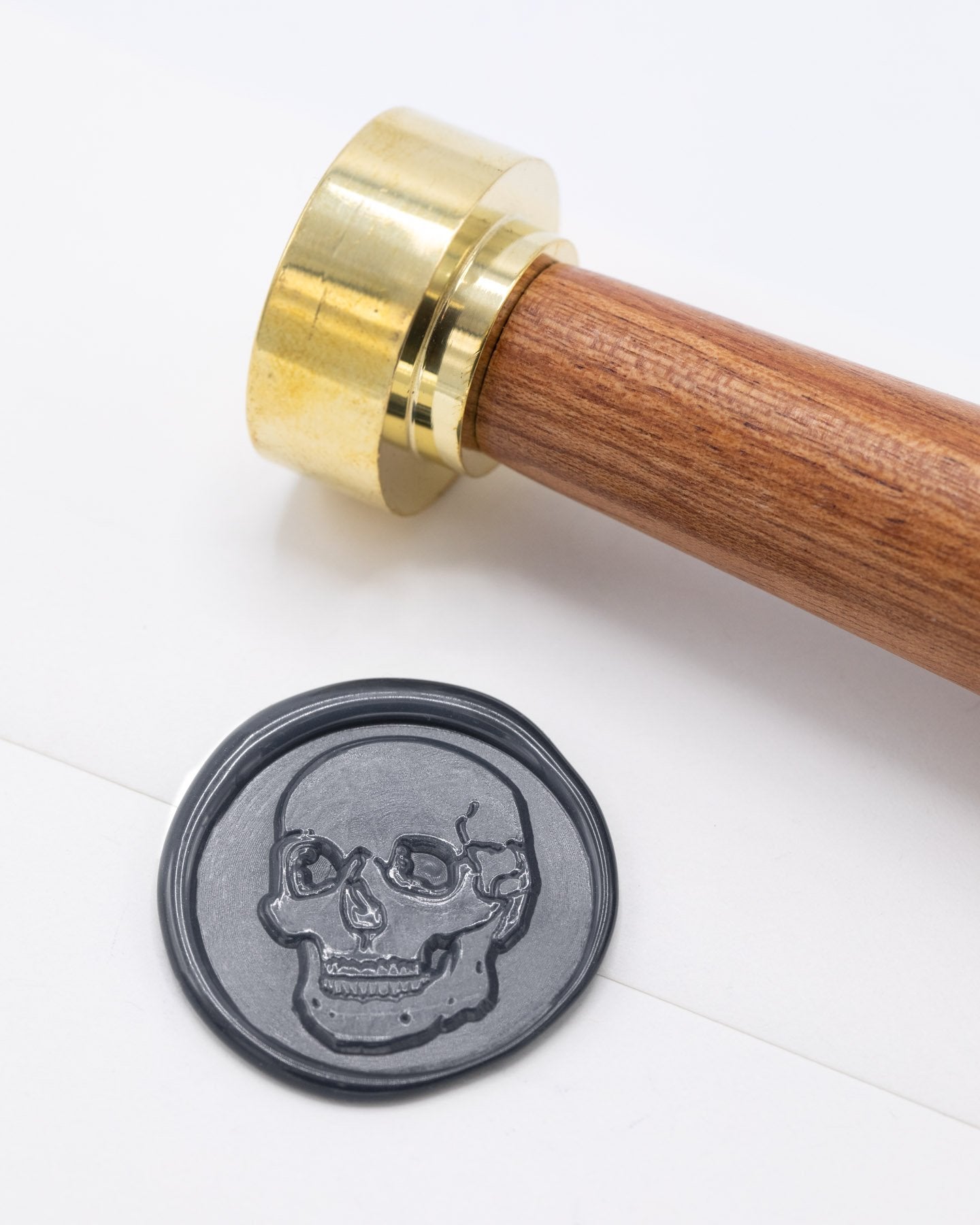 Skull Wax Stamp