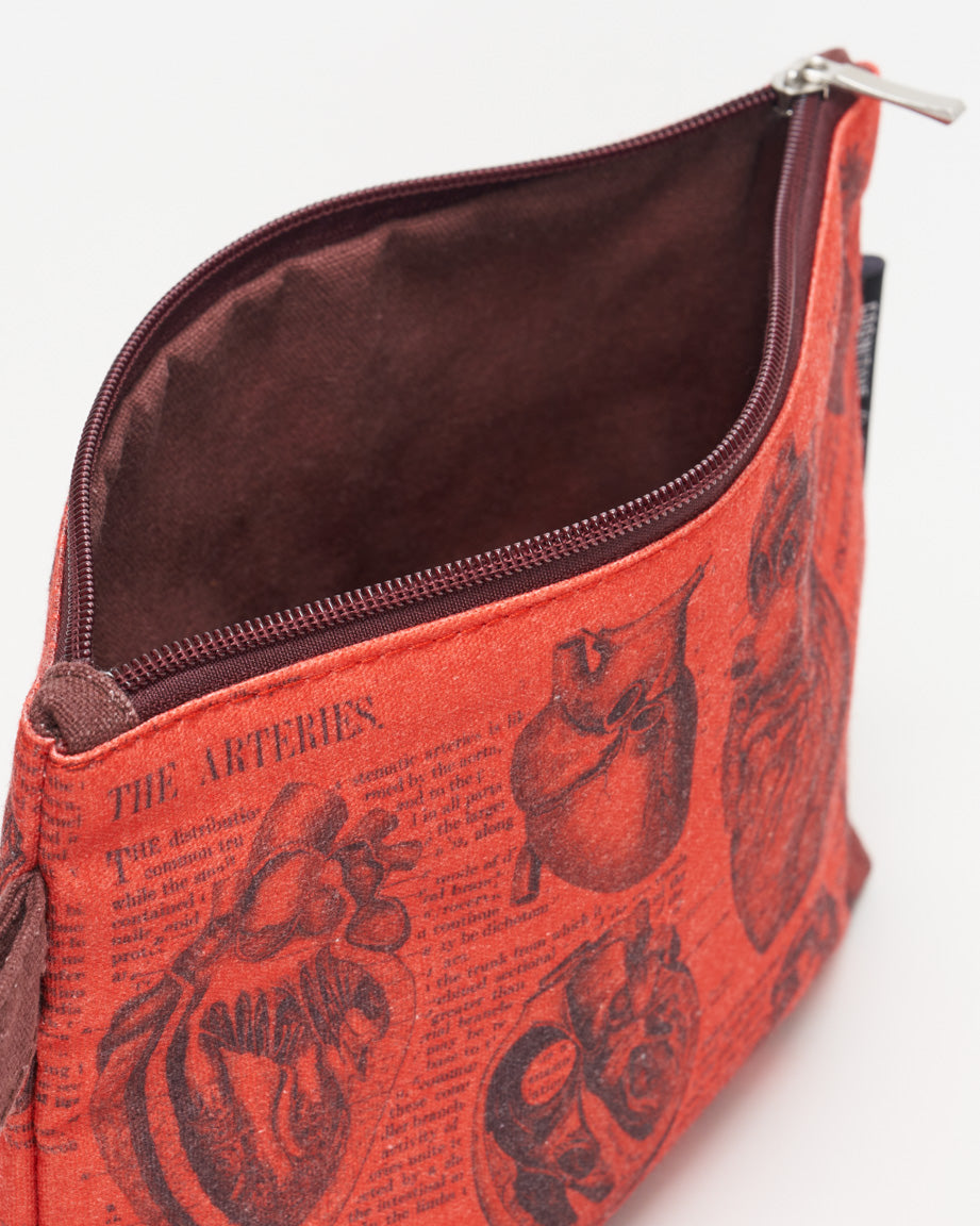 Anatomical Heart Pencil Bag