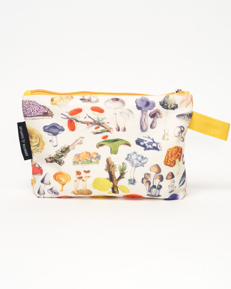 Woodland Mushrooms Pencil Bag